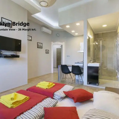 Апартаменты Little Americas Hillside Apartments Будапешт комната для гостей фото 2