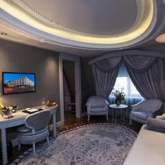 Отель Wyndham Grand Istanbul Kalamis Marina 5* Представительский люкс с различными типами кроватей фото 2