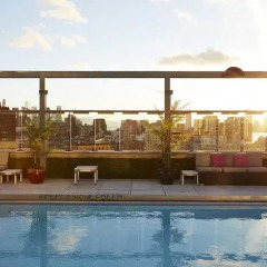 Отель Gansevoort Meatpacking США, Нью-Йорк - отзывы, цены и фото номеров - забронировать отель Gansevoort Meatpacking онлайн бассейн