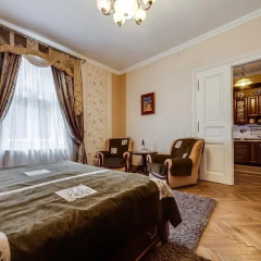 Апартаменты Welcomer apartments комната для гостей фото 4