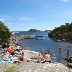 Отель Møvik Holiday Home Кристиансанд пляж