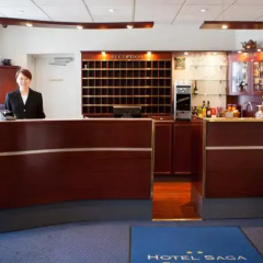 Saga Hotel интерьер отеля