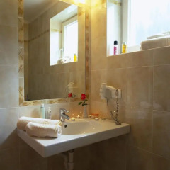 Garni Hotel Dornbach Тироло ванная