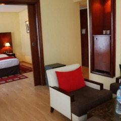 Rihab Hotel 4* Улучшенный люкс с различными типами кроватей фото 3
