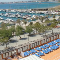 Отель Univers Hotel Испания, Курорт Росес - отзывы, цены и фото номеров - забронировать отель Univers Hotel онлайн пляж фото 2