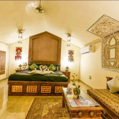 Отель Chokhi Dhani Resort Jaipur 4* Полулюкс с различными типами кроватей фото 3