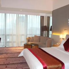 Huaqiang Plaza Hotel Shenzhen 4* Номер Делюкс с различными типами кроватей фото 4
