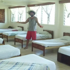 Отель Bamboo Backpackers Кровать в общем номере фото 15