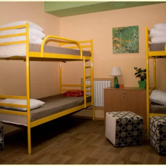Fish Andrey Hostel Кровать в общем номере фото 15