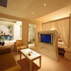 Отель Amain Boutique Motel Danshui 3* Стандартный номер с различными типами кроватей фото 4