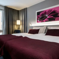 Hotel Birger Jarl 4* Стандартный номер с двуспальной кроватью фото 17
