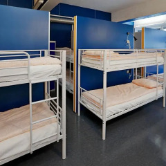 Отель CheapSleep Helsinki Кровать в общем номере с двухъярусной кроватью фото 5