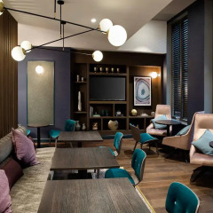 Отель Hilton Edinburgh Carlton интерьер отеля