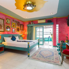 Barefoot Hotel Kalim Beach Front 3* Номер Делюкс с двуспальной кроватью фото 6