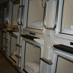 Tokyo Kiba Hotel Капсульный номер Single с различными типами кроватей фото 12