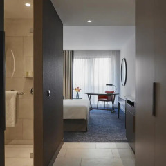 Отель Hyatt Regency Amsterdam Стандартный номер с клубным доступом с двуспальной кроватью фото 2