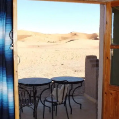 Отель Auberge De Charme Les Dunes D´Or Марокко, Мерзуга - отзывы, цены и фото номеров - забронировать отель Auberge De Charme Les Dunes D´Or онлайн балкон