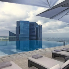 Отель The Westin Singapore 5* Номер Делюкс с различными типами кроватей фото 2