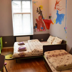 Wanted Hostel Номер Делюкс разные типы кроватей фото 8