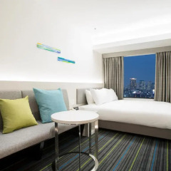 Hotel Nikko Osaka 4* Улучшенный номер с различными типами кроватей фото 3