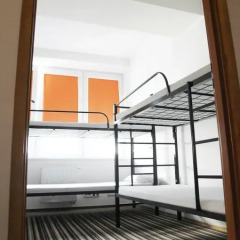 Warsaw Center Hostel LUX Кровать в общем номере с двухъярусной кроватью фото 4