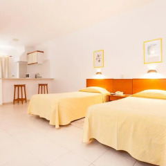 Отель Don Tenorio Aparthotel 3* Стандартный номер двуспальная кровать фото 10