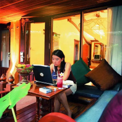 Отель Sawasdee Village 4* Номер Делюкс с двуспальной кроватью фото 17