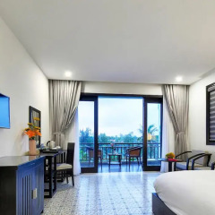Отель Hoi An Waterway Resort 3* Номер Делюкс с различными типами кроватей фото 5
