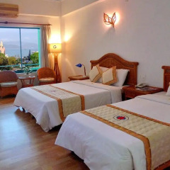Green Hotel Nha Trang 3* Улучшенный номер с различными типами кроватей фото 8