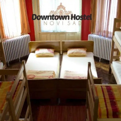 Downtown Hostel Novi Sad Кровать в общем номере фото 8