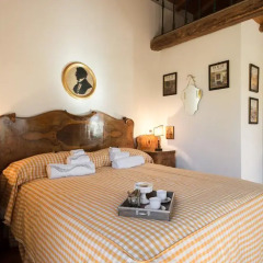 Отель La Locanda Di Borghetto Номер Делюкс с различными типами кроватей фото 10