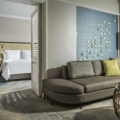 Four Seasons Hotel Singapore 5* Номер Делюкс с двуспальной кроватью фото 3