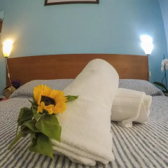 Român Holidays Hostel комната для гостей