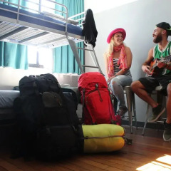 Отель Bunk Backpackers Стандартный номер с различными типами кроватей фото 5