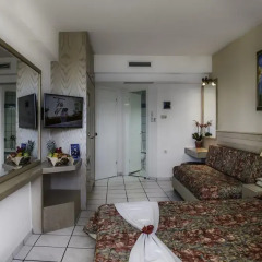 Tylissos Beach Hotel 4* Улучшенный номер с различными типами кроватей фото 2