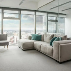 Отель Apartamenty Sky Tower Студия с различными типами кроватей фото 3