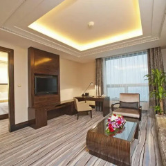 Grand Soluxe Zhongyou Hotel 4* Улучшенный люкс с различными типами кроватей фото 3