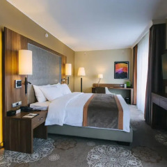 Гостиница DoubleTree by Hilton Tyumen 4* Стандартный номер разные типы кроватей фото 4