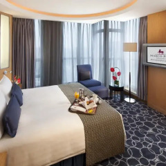 Отель Marco Polo Shenzhen 4* Улучшенный номер с различными типами кроватей фото 3