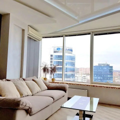 Мост Сити Апарт Отель 3* Улучшенные апартаменты с двуспальной кроватью фото 7