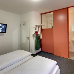 mk hotel münchen max-weber-platz 2* Стандартный номер с различными типами кроватей фото 4