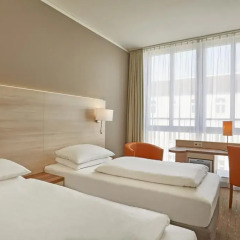 H+ Hotel Berlin Mitte 4* Стандартный номер с различными типами кроватей фото 3
