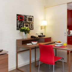 Отель Aparthotel Adagio Muenchen City 4* Студия с различными типами кроватей фото 3