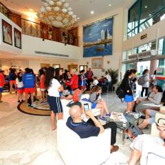 Dubai Youth Hotel фитнесс-зал