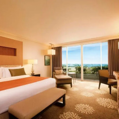 Отель Marina Bay Sands 5* Номер Делюкс с двуспальной кроватью фото 4