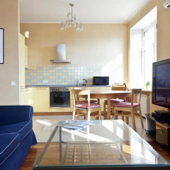 Апартаменты Apartments Presnya комната для гостей фото 5