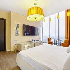 Апартаменты Sky Apartments Rentals Service Студия Делюкс с разными типами кроватей фото 12