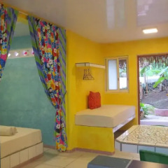 Отель Sunset Hill Lodge 4* Семейная студия с двуспальной кроватью фото 8