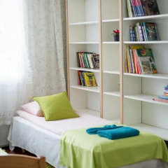 Отель Guesthouse Stranda Helsinki 2* Стандартный номер с 2 отдельными кроватями (общая ванная комната) фото 14