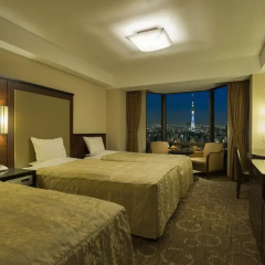 Asakusa View Hotel 4* Стандартный номер с различными типами кроватей фото 3